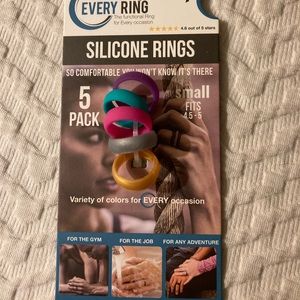Every Ring silicone rings 5-pack